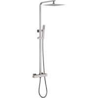 Душевая стойка ABBER Daheim AF8260SPL с термостатом без излива, сатин