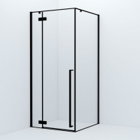 Душевое ограждение IDDIS Slide черный алюминиевый профиль (SLI6BS0i23)