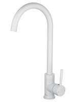 Смеситель для кухни WONZON & WOGHAND, белый матовый WW-A21102-MW