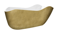 Акриловая ванна (172х79) Lagard TEONA Treasure Gold lgd-tna-tg