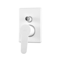 Смеситель для душа встраиваемый Webert Sax Evolution SE860101740, белый Смеситель для душа встраиваемый Webert Sax Evolution SE860101740, белый