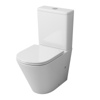 Унитаз напольный безободковый Grossman  GR-4450S с сиденьем микролифт