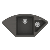Кухонная мойка Lemark IRKANA 980  серый шёлк 9910047