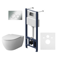 Комплект унитаза с инсталляцией Am.Pm Awe IS49051.111700