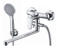 Смеситель для ванны с длинным изливом WasserKRAFT Vils 5602L Смеситель для ванны с длинным изливом WasserKRAFT Vils 5602L