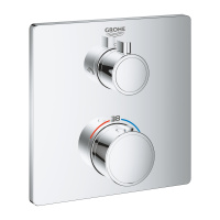 Термостат для душа на 2 потребителя Grohe Grohtherm 24079 000 (24079000) хром Термостат для душа на 2 потребителя Grohe Grohtherm 24079 000 (24079000) хром