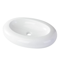 Раковина накладная (63,5х45,5) Orange  B08-640W белый глянец