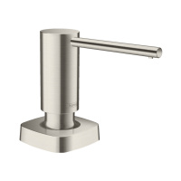 Дозатор для жидкого мыла 500 мл Hansgrohe A71 40468800 нержавеющая сталь