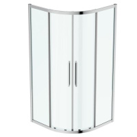 Душевое ограждение раздвижные двери Ideal Standard i.life (100х100) T4937EO, хром