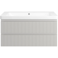 Тумба под раковину 105 Brevita Victory VIC-09105-0302Я без раковины, серый кашемир