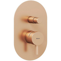 Смеситель для душа Ravak Espirit ES 061.60RGB.O2 X070358 розовое золото