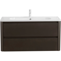 Тумба под раковину Cezares RELAX-1000-2C-SO-GM оружейная сталь матовый