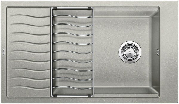 Мойка кухонная Blanco Elon XL 8 S Silgranit PuraDur (жемчужный), 524863