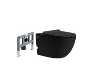 Унитаз подвесной с импульсной системой смыва SantiLine SL-5031MB