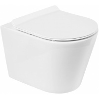 Унитаз подвесной безободкового BelBagno FLAY-R BB053CHR Унитаз подвесной безободкового BelBagno FLAY-R BB053CHR
