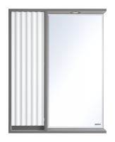 Зеркальный шкаф (63х80) Brevita Balaton 65 левый  BAL-04065-01-01Л