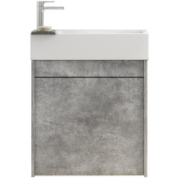 База под раковину Art&max Family-400-1D-SO-CV Cemento Veneto