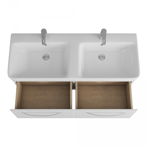 Тумба под раковину Owl 1975 Skansen, 120 см, 2 ящика OW050300