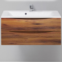 База под раковину подвесная BelBagno MARINO-1000-2C-SO-RC-P Rovere Ciliegio