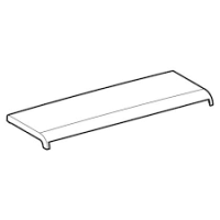 Декоративная панель верхняя, для Geberit AquaClean Mera, глянцевый хром 243.202.21.1