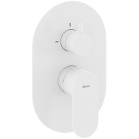 Смеситель для душа Ravak Eleganta EL 065.10WV.O2 X070264 белый вельвет