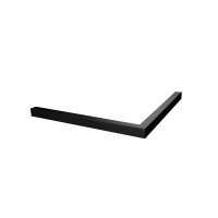 Декоративный профиль IDDIS Slide под душевое ограждение, черный (SLI5BS0i22)