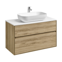 Тумба с раковиной Aquaton Либерти 100 1A2796K3LY010