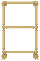 Полотенцесушитель Водяной Сунержа Ренессанс 1304 (66х40) Матовое Золото 032-0280-6640