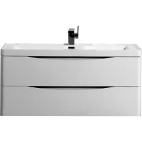 База под раковину подвесная BelBagno ANCONA-N-1000-2C-SO-BL Bianco Lucido