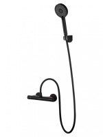 Смеситель для душа с термостатом WONZON & WOGHAND INN 5, черный матовый WW-B1005-A-MB