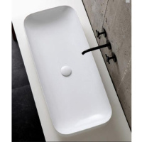 Раковина накладнаяя (90х40) AZZURRA ELEGANCE ELLG090400S0BI/(ESO90 bi)*0