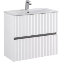 База под раковину Art&Max Еlegant AM-ELEGANT-600-2C-SO-BM-LED Белый матовый