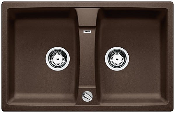 Мойка кухонная Blanco Lexa 8 Silgranit PuraDur (кофе), 524969