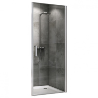 Душевая дверь (100х195) ABBER Sonnenstrand AG04100 хром, распашная