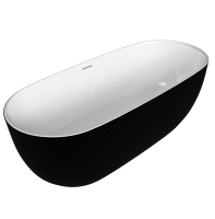 Акриловая ванна (160х80) Grossman Classic GR-2502MB без гидромассажа