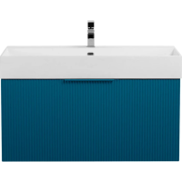 Тумба под раковину Cezares PREMIUM 55443 Plisse Blu petrolio