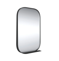 Зеркало (53,5х83,5) Grossman Неро 205003 с полкой черное