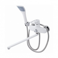 Смеситель для ванны с душем FAUZT FZs-W24 тип См-ВУОРНШлА Белый