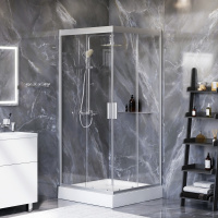 Комплект душевого уголка AM.PM Gem (90х90) WK90DF