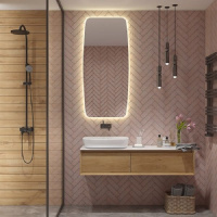 Зеркало с подсветкой Art&Max Forli AM-For-700-1500-DS-F