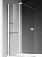 Шторка на ванну AQUAme AQM6601-2