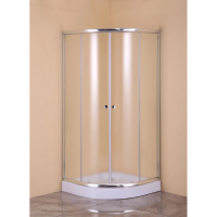 Душевой уголок с поддоном (88х88) Agger A01-090MCR хром