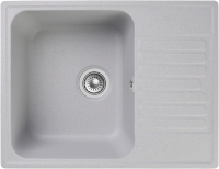 Кухонная мойка GranFest Quartz 13, 13 серый