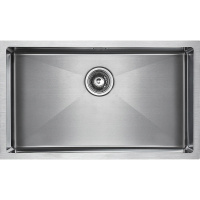 Кухонная мойка Paulmark Koher PM807444-BS брашированная нерж. сталь