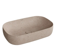 Раковина накладная (64х41) Kerama Marazzi Magica MA.wb.65\STB бежевый