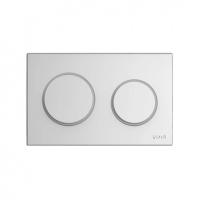 Клавиша смыва Vitra Uno 730-0280EXP, хром