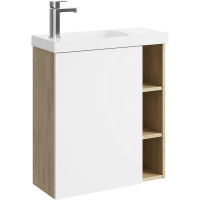 Тумба Aqwella Alba (60 см) ALB0106LDD+ALB0706WM