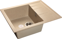 Кухонная мойка GranFest Quadro 650L, Q-650L песочный
