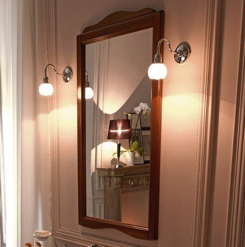 Зеркало в деревянной раме Kerasan Retro 731340 цвет noce орех