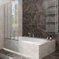 Шторка на ванну Veconi Palau PL-74L, (90x150) PL74L-90-01-19C4